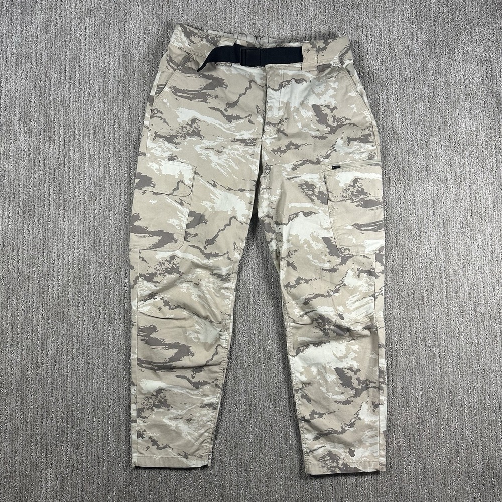 Mountain Hardwear Hiking Pants Tiger Camo Cascade Gorpcore Camping Womens Size 6